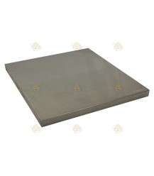 Dakbedekking aluminium binnenmaat 466 x 516 mm (Premium)