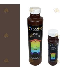 BeeFun® Peinture pour ruche en plastique - brun chocolat