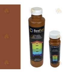 BeeFun® Peinture pour ruche en plastique - brun topaze