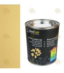 Peinture naturelle pour ruches en bois couleur miel - 750 ml