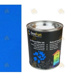 BeeFun® Peinture naturelle pour ruches en bois - 750 ml - Bleu océan