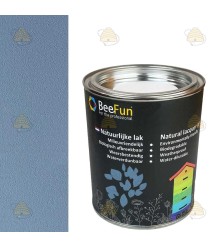 Peinture naturelle pour ruches en bois gris-bleu - 750 ml