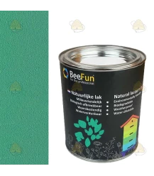 Peinture naturelle pour ruches en bois turquoise - 750 ml