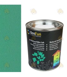Peinture naturelle pour ruches en bois turquoise - 750 ml