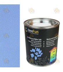 BeeFun® Peinture naturelle pour ruches en bois - 750 ml - Crocus Bleu