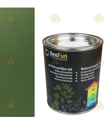 BeeFun® Peinture naturelle pour ruches en bois - 750 ml - Vert Foncé
