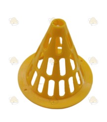 Entrée sélective pour piège à frelon en cône jaune - petit - BeeFun®