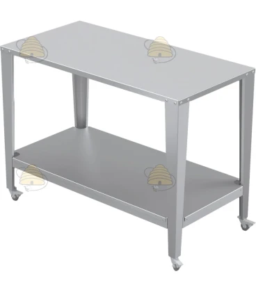 Verrijdbare werktafel RVS - 120 cm