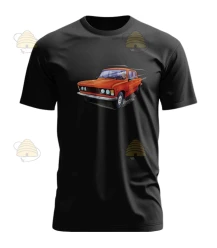T-shirt Fiat zwart