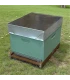 Dadant Blatt bijenkast (1BK) - zeegroen geverfd
