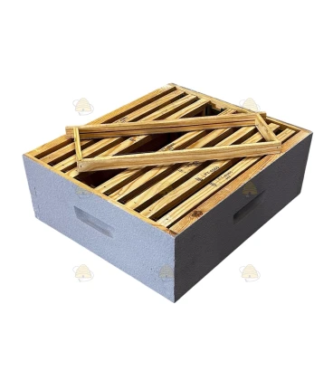 Dadant Blatt honingkamer - lila geverfd