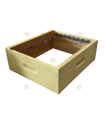 Dadant Blatt honingkamer - pastel geel geverfd