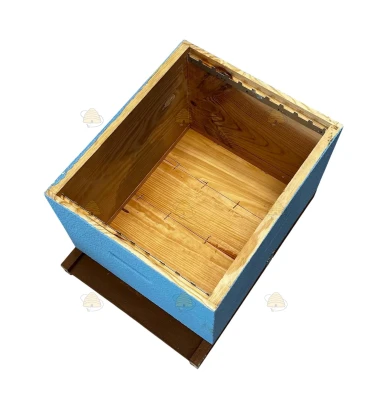 Dadant Blatt bijenkast (1BK) - hemelsblauw geverfd
