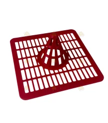 Grille sélective 13,5 x 13,5 cm avec cône pour frelon asiatique
