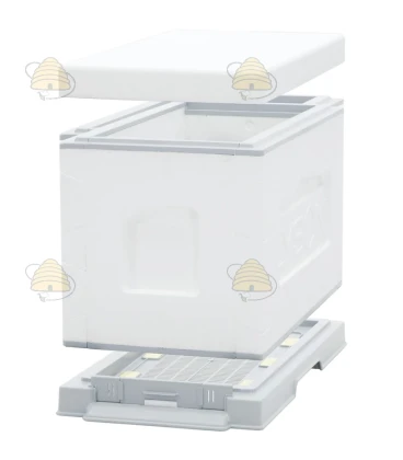 Langstroth US 6-raams bijenkast - wit - MULTI-FRAME