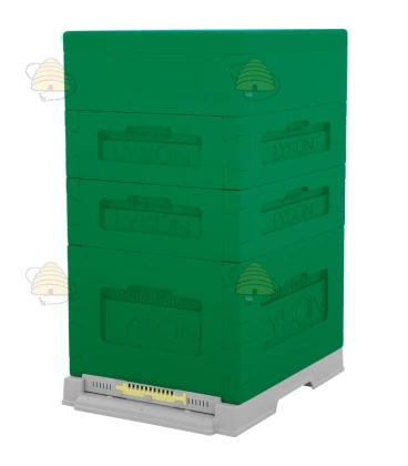 Dadant US 10-raams bijenkast - oranje - MULTI-FRAME