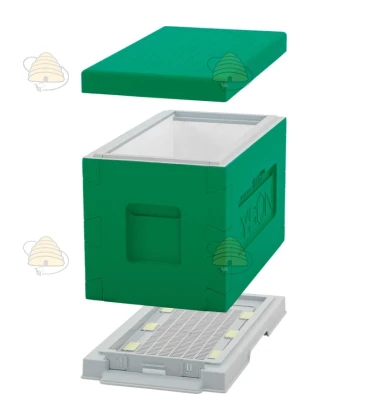 Dadant US 6-raams bijenkast - groen - MULTI-FRAME