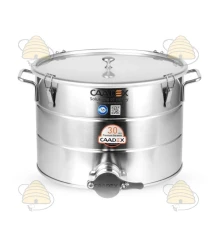 Aftapvat RVS 25 L / 35 KG - CAADEX