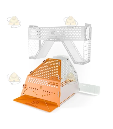 Muselière de protection anti-frelons asiatiques avec boîte de capture