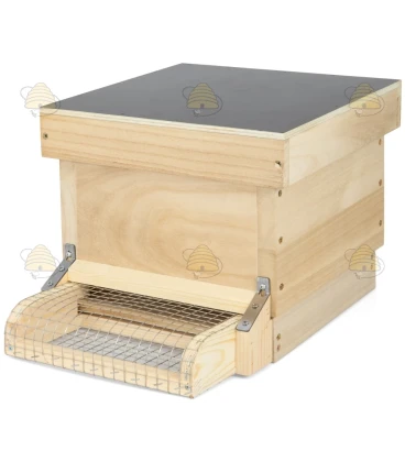 Cage anti-frelon en pin pour ruchette MiniPlus