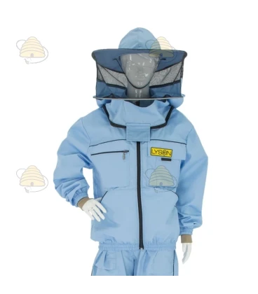 Imkerjack Lichtblauw, ronde kap - Lyson