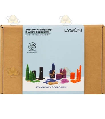 Creatief pakket - Kleurrijk kaarsenrollen