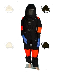 Combinaison anti frelons asiatiques - Noir pro