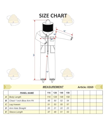 Combinaison d’apiculteur enfant Premium – blanc – BeeFun®