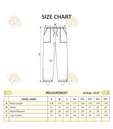 Pantalon d’apiculteur Deluxe blanc – BeeFun®