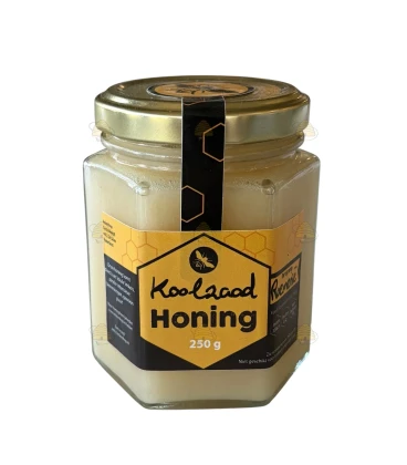 Koolzaad honing vast 250 gram