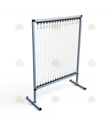 Harpe anti-frelons asiatiques montée 70 x 76 cm en aluminium