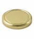 Couvercles dorés TO 63 mm - 60 pcs