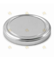 Couvercles argentés TO 63 mm – 20 pcs