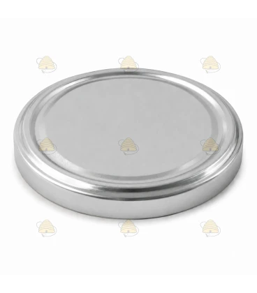 Couvercles argentés TO 63 mm – 60 pcs