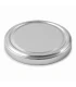 Couvercles argentés TO 63 mm – 60 pcs