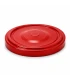 Couvercles rouges TO 63 mm (clic RSB) – 20 pcs