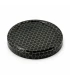 Premium uitstraling zwart raat motief, 82 mm TO deksel, 12 stuks