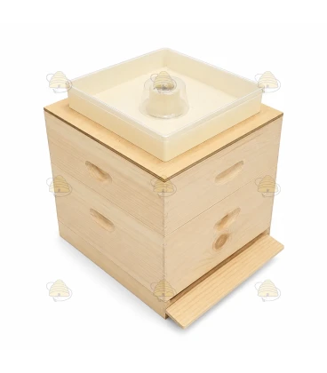 Nourrisseur transparent, avec couvercle et ouverture centrale – 6 L