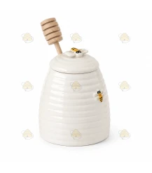 Pot de miel en céramique