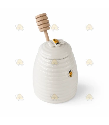 Pot de miel en céramique
