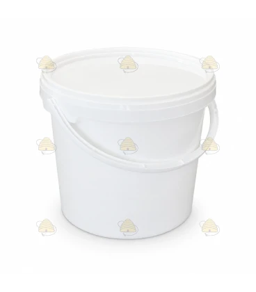 Seau à miel avec couvercle – 4 kg