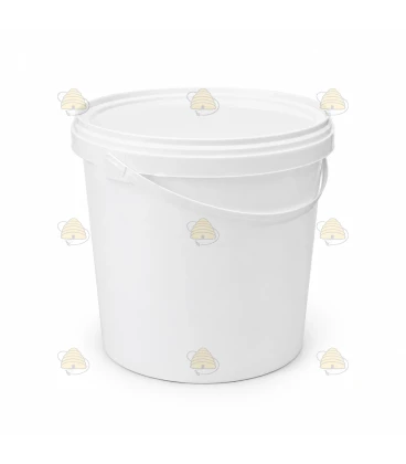 Seau à miel avec couvercle – 15 kg (10 L)