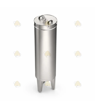 Mede-/fermentatietank 300 liter op poten en bodemafvoer - Lyson