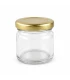 Pot verre rond  41 ml/50g avec couvercle TO 43 mm