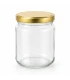 Pots en verre rond TO 63 mm 212 ml/250 g avec couvercle