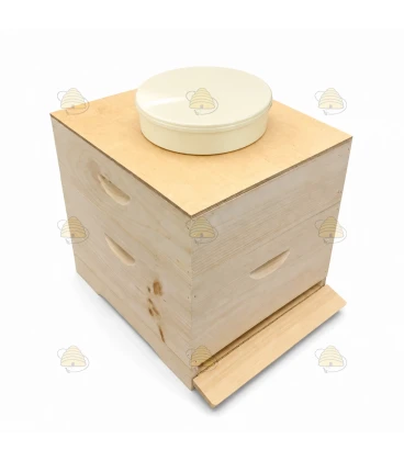 Nourrisseur rond 1,3 L avec couvercle
