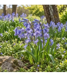 Hyacinten Spaans blauw 7 stuks (bloembollen, bio)
