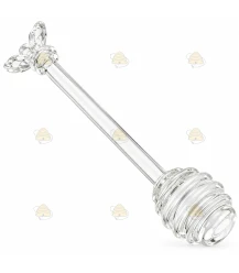 Cuillère à miel en verre