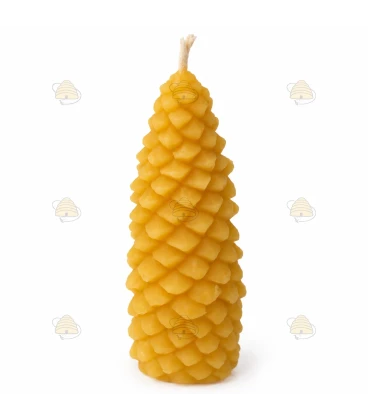 Bougie pomme de pin