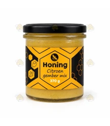 Honing citroen gember mix - 370 gram